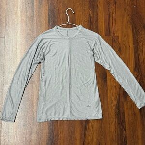 Alexander Wang Uniqlo Heattech Long Sleeve Top Gray Large